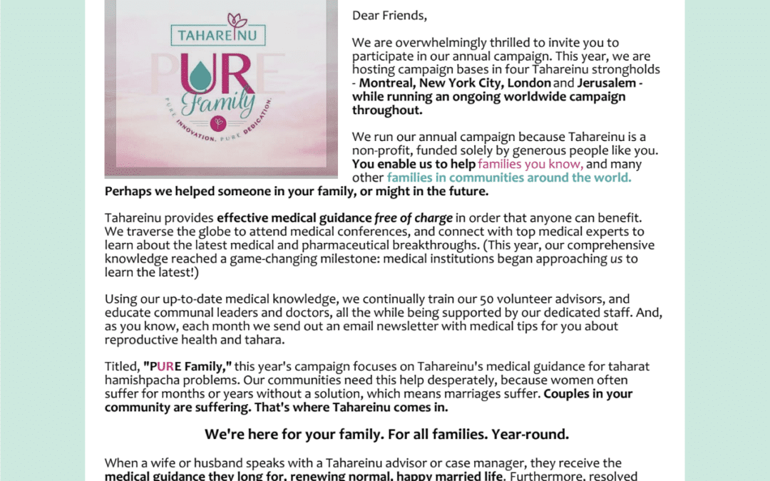 Teves 5780 / January 2020